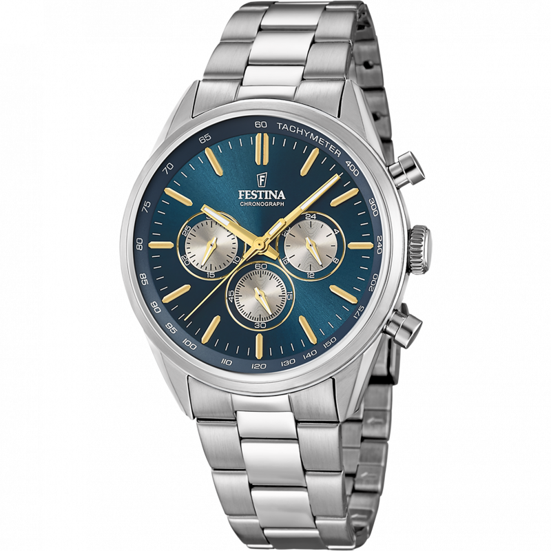 Montre Festina homme acier | MATY